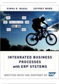 TEST BANK for Integrated Business Processes with ERP Systems 1st Edn Magal & Word.