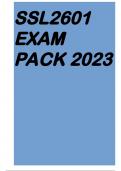 SSL2601 EXAM PACK 2023