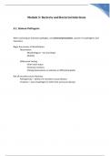 Portage Learning BIOD 171 (Module 5 Lecture Notes)/Module 5: Bacteria and Bacterial Infections latest  study guide