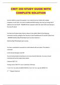 CMIT 350 STUDY GUIDE WITH COMPLETE SOLUTION