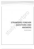 strangers forever notes 