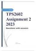 TPS2602 Assignment 2 2023