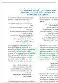 REAL ATLS POST TEST (ADVANCED TRAUMA LIFE SUPPORT) CERTIFICATION TEST BRAND NEW UPDATE JUNE 2023/2024 QUESTIONS AND CORRECT ANSWERS  