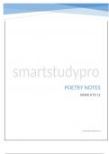 Poetry NOTES