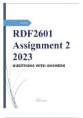 RDF2601 Assignment 2 2023