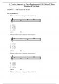 Complete Test Bank A Creative Approach to Music Fundamentals 11th Edition William Duckworth  Questions & Answers with rationales (Chapter 1-15)