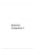 PED3701 Assignment 1