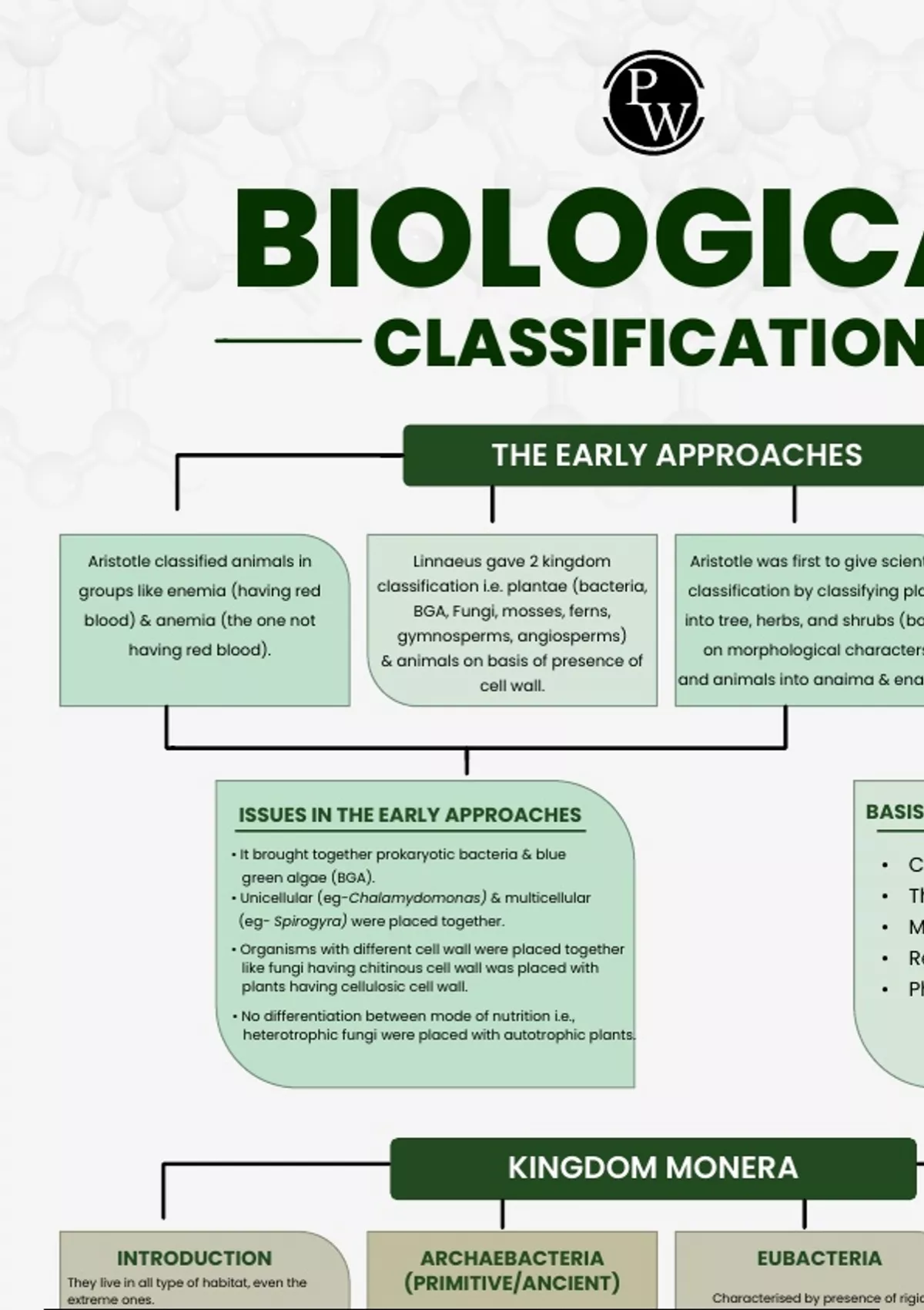 Summary BIOLOGICAL CLASSIFICATION MIND MAP NEET - BOTANY NEET - Stuvia US