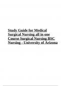 Study Guide for Medical Surgical Nursing Course Surgical Nursing BSC Nursing.