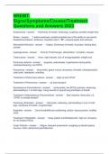 NREMT: Signs/Symptoms/Causes/Treatment Questions and Answers 2023