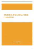 Geschiedenisdidactiek (theorie)