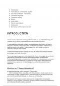 Introduction to ICT