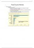 Fixed Income Markets