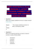 NURS 6630 Midterm Exam (VERSION-3, LATEST-2023/2024) CORRECT 100% QUESTIONS AND ANSWERS {VERIFIED PASS}