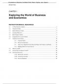 Foundations of Business 5th Edition By  William Pride, Robert  Hughes, Jack  Kapoor (Answer Key)