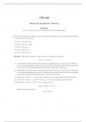 CIS 320 Homework Assignment 2 [160 pts] Solutions 