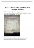 NEIEP 180/185 Multi Questions With Complete Solutions