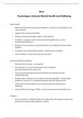 Understanding Mental Health entire module notes