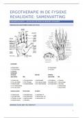 Samenvatting -  Ergotherapie In De Fysieke Revalidatie 2