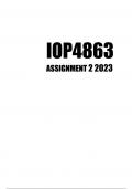 IOP4863 Assessment 2 2023.
