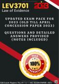 LEV3701 Exam Pack {Latest Update}