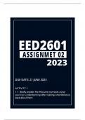 EED2601 Assignment 2 2023