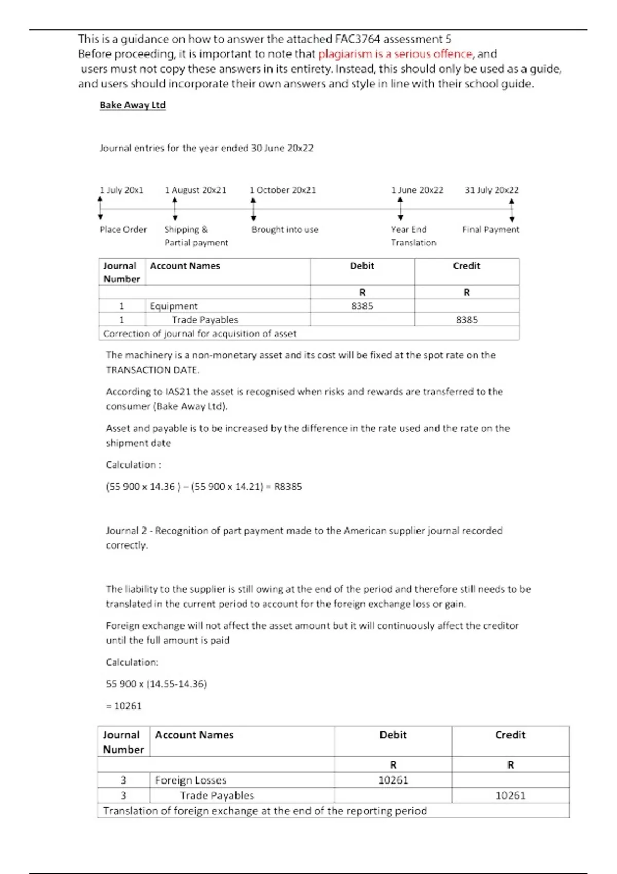 fac3764 assignment 8 answers