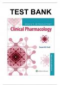 Test Bank For Introductory Clinical Pharmacology 11th Edition By Susan Ford All Chapter | Complete Guide Newest Version 2023