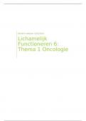 Lichamelijk Functioneren 6: Thema 1 Oncologie (V-B-LF6-17)