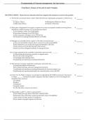 Fundamentals of Financial management 13e Van horne (Test Bank)