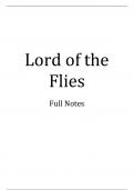 AQA GCSE English Literature Lord of the Flies Revision Notes (Quotes and Context)