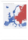 Memo vwo 3. Hoofdstuk 4: Koude oorlog. paragraaf 2: Een verdeelde wereld