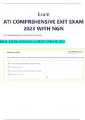 ATI FUNDAMENTALS PROCTORED EXAM 2019/2020 RETAKE GUIDE ATI FUNDAMENTALS EXAM Real exam 2023/2024 latest update ATI FUNDAMENTALS PROCTORED E