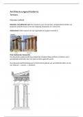 Termen architectuurgeschiedenis 