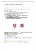 Hematology System Disorders