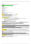 Nur242: Medsurg Class notes for Exam highlighted