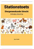 Volledige uitwekring van alle stations voor stationstoets jaar 3