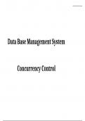 Easy explanation of concurrency control in DBMS