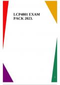 LCP4801 EXAM PACK 2023.