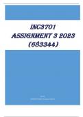 INC3701 Assignment 3 2023 (683344)