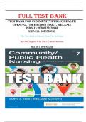 COMMUNITY/PUBLIC HEALTH  NURSING, 7TH EDITION MARY, MELANIE