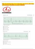 Relias Dysrhythmia Basic Test 35 Questions and Answers 2023 (Basic A Dysrhythmia)