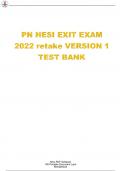 PN  HESI EXIT EXAM |HEALTH AND WELLNESS