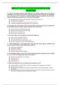 MSN 571 FINAL EXAM QUESTIONS AND ANSWERS