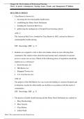 Test Bank For Contemporary Nursing Issues, Trends, & Management 9th Edition by Barbara Cherry, Susan R. Jacob Chapter 1-28 | Complete Guide A+