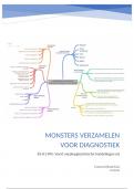 Monsters verzamelen voor diagnostiek 