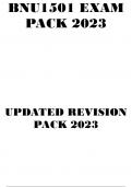 BNU1501 EXAM PACK 2023