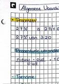 Algemene vaardigheden samenvatting wisk a 