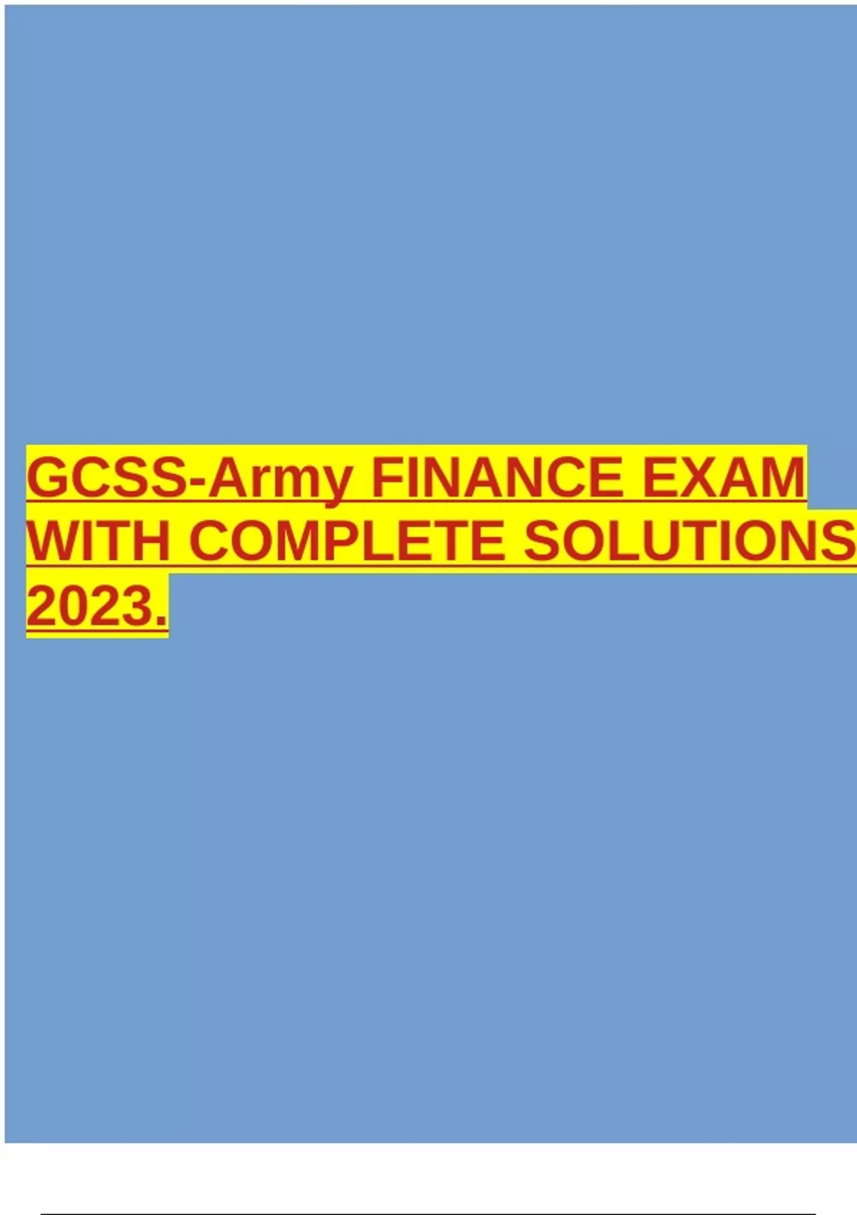 gcss-army-finance-exam-with-complete-solutions-2023-gcss-stuvia-us