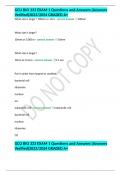 GCU NSC 150 QUIZ  STUDY GUIDE (Latest 2023)GRADED A+